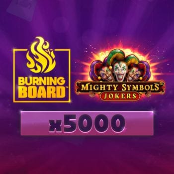 Mighty Symbols™_ Jokers Burning Board™ game thumbnail